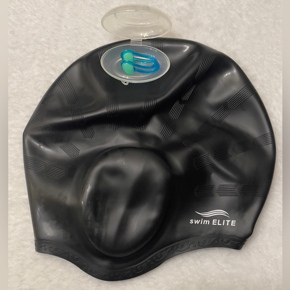 Silicone Swimcap for Long Hair - Picture 2 of 10